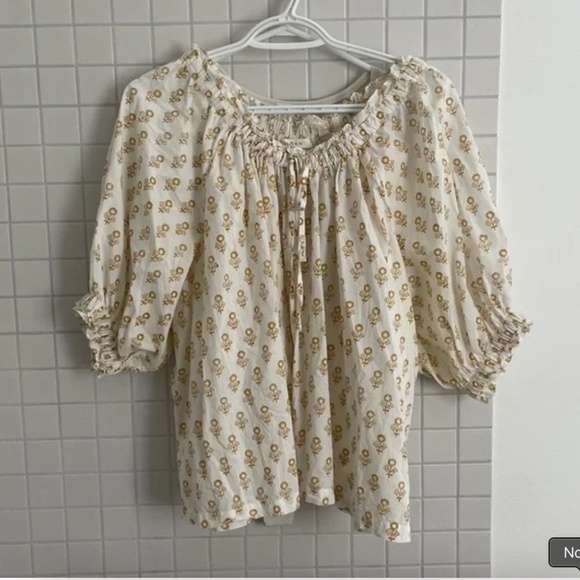 Doen Shore Top Sunflower - Picture 2 of 2